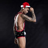 Christmas Men's Sexy Lingerie One-piece Christmas Costume For Male